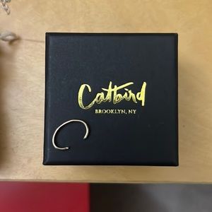 Brand new 14k gold Catbird ear cuff